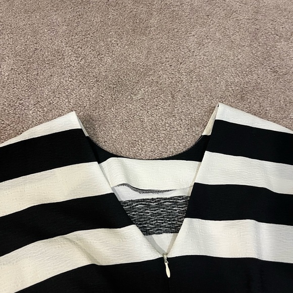 Asos Black and White Striped Dress - Picture 11 of 12